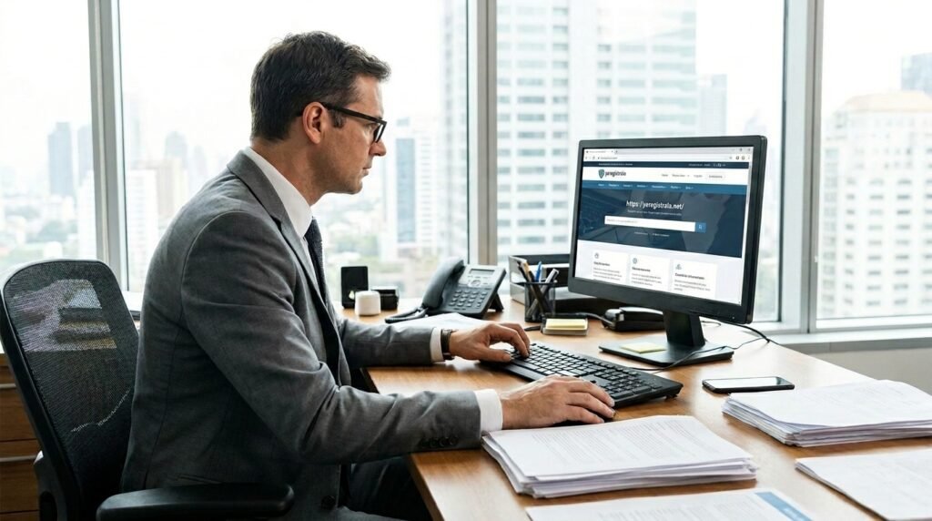 Profesional en oficina