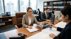Profesional en oficina