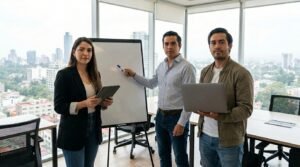 Profesional en oficina